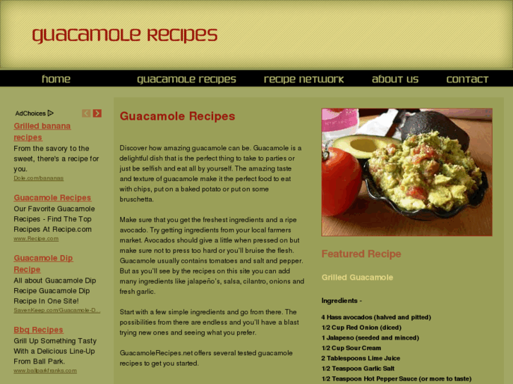 www.guacamolerecipes.net