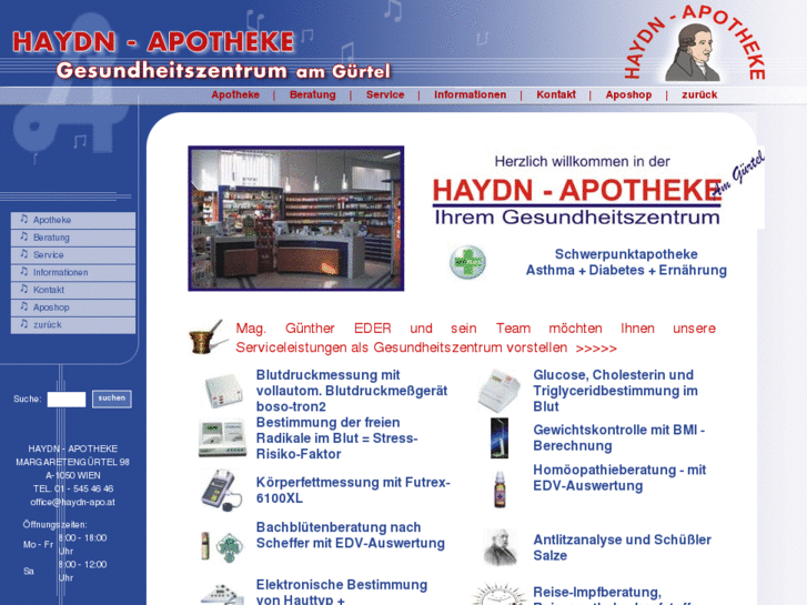 www.haydn-apotheke.com