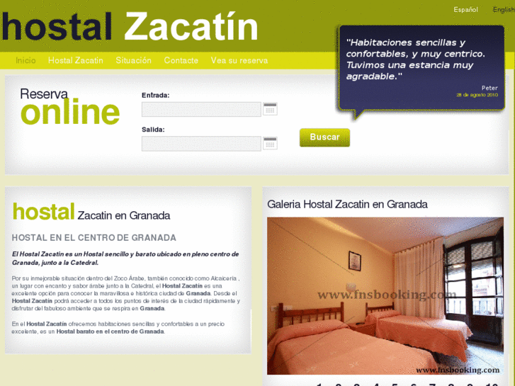 www.hostalzacatin.com