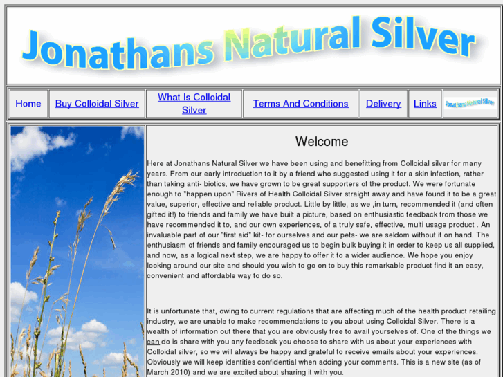 www.jonathansnaturalsilver.com