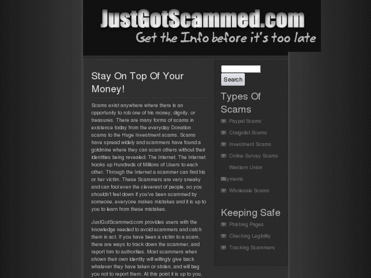 www.justgotscammed.com