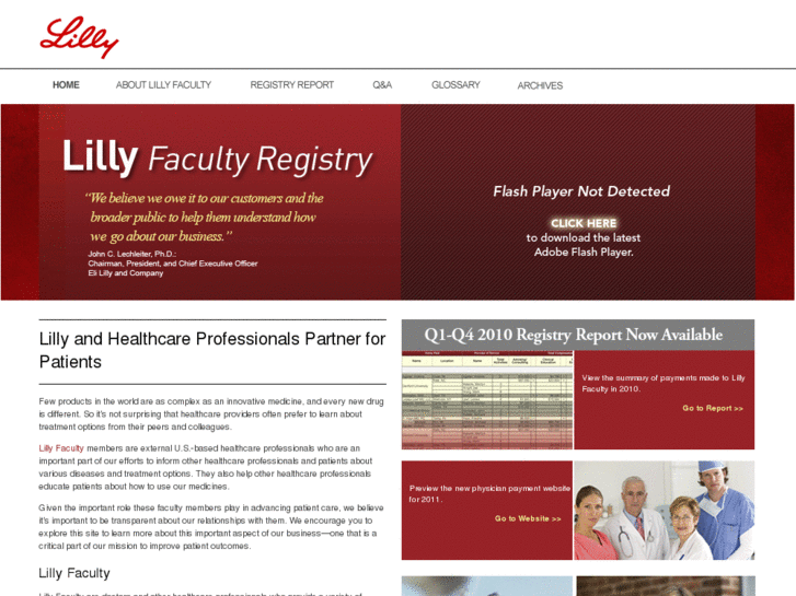 www.lillyfacultyregistry.com