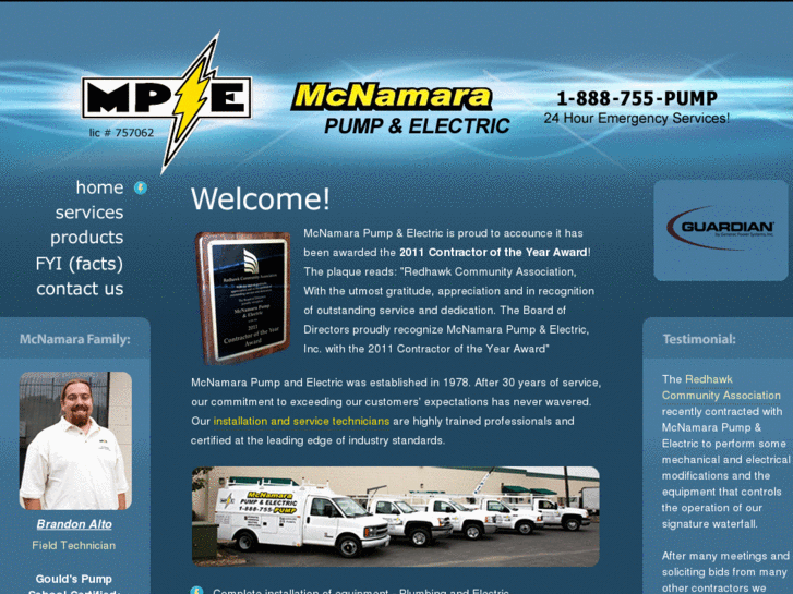 www.macnamarapumpandelectric.com