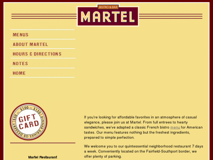 www.martelrestaurant.com