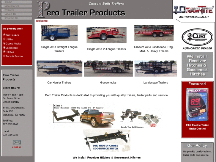 www.perotrailerproducts.com