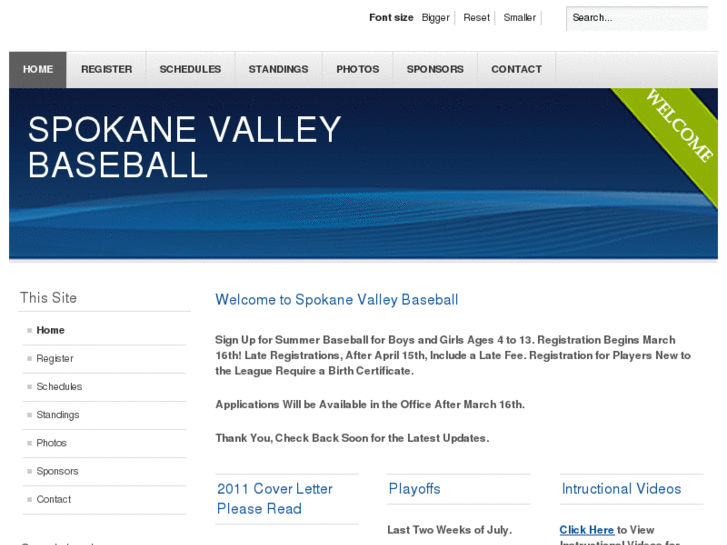 www.spokanevalleybaseball.com