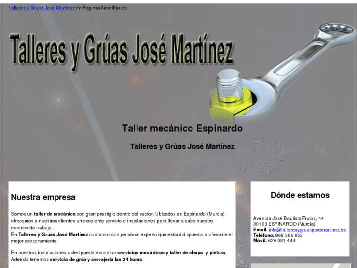 www.talleresygruasjosemartinez.es