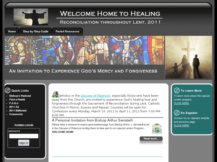 www.welcomehometohealing.org