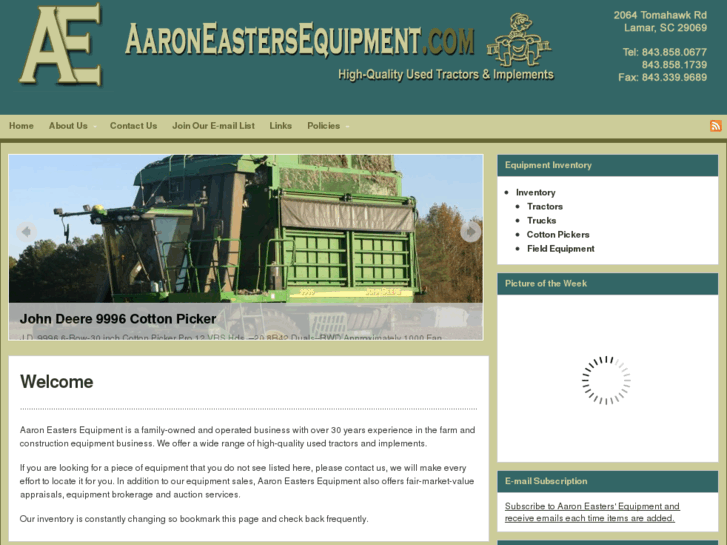 www.aaroneastersequipment.com