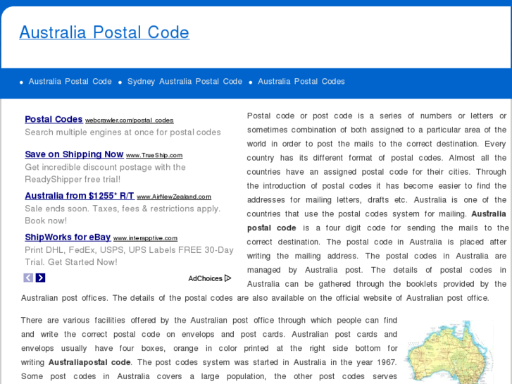 www.australiapostalcode.com