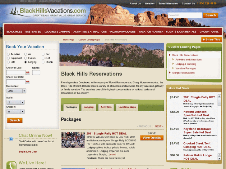www.blackhillsreservations.net