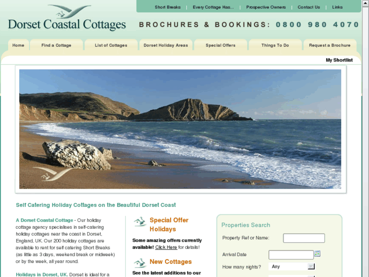 www.dorsetcoastalcottages.com