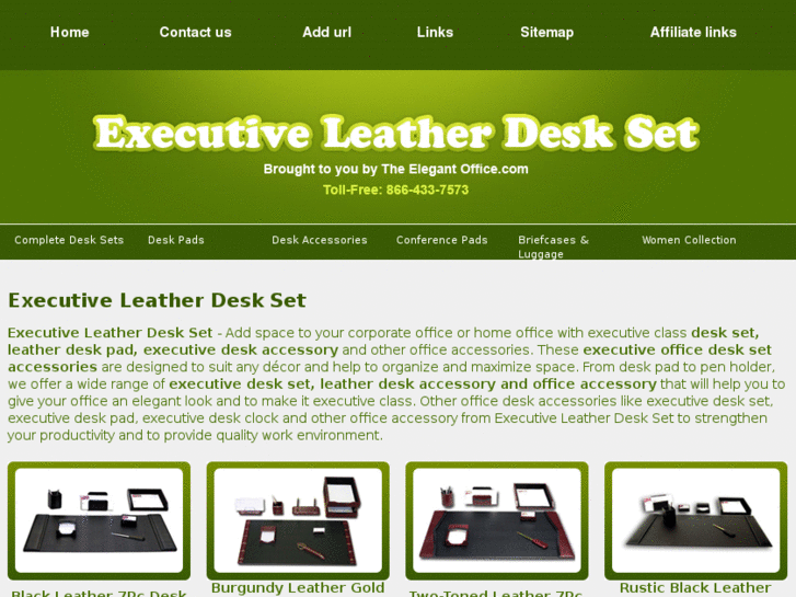 www.executiveleatherdeskset.net