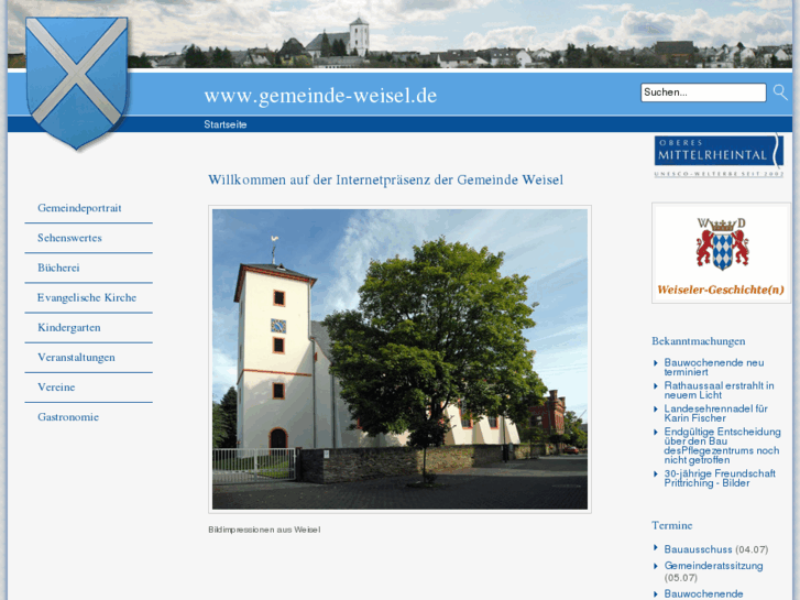 www.gemeinde-weisel.de