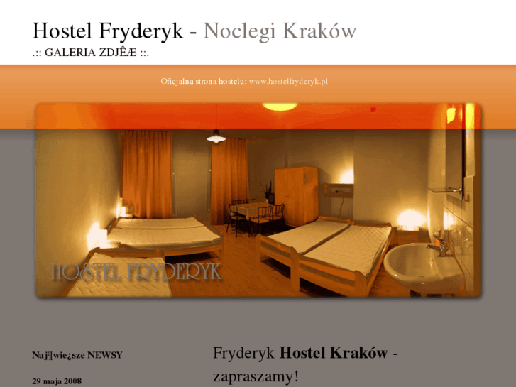 www.hostelfryderyk.com