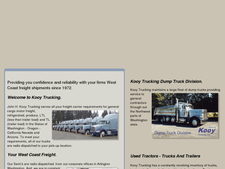 www.kooytrucking.com