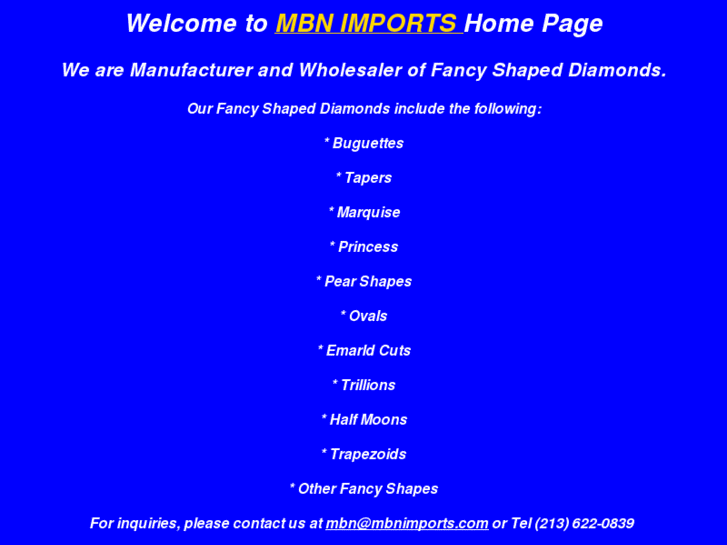 www.mbnimports.com