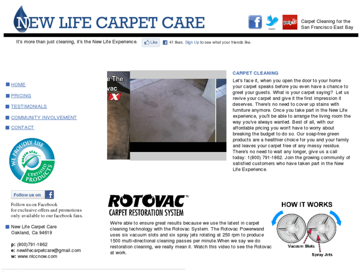 www.newlifecarpetcare-ca.com