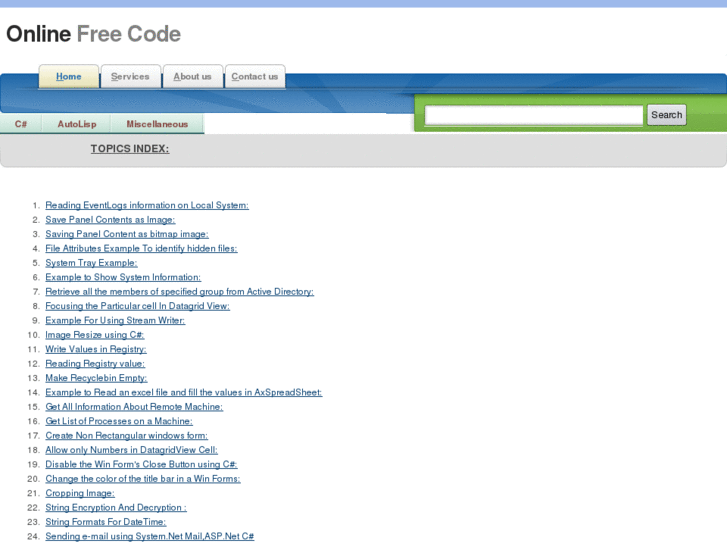 www.onlinefreecode.com