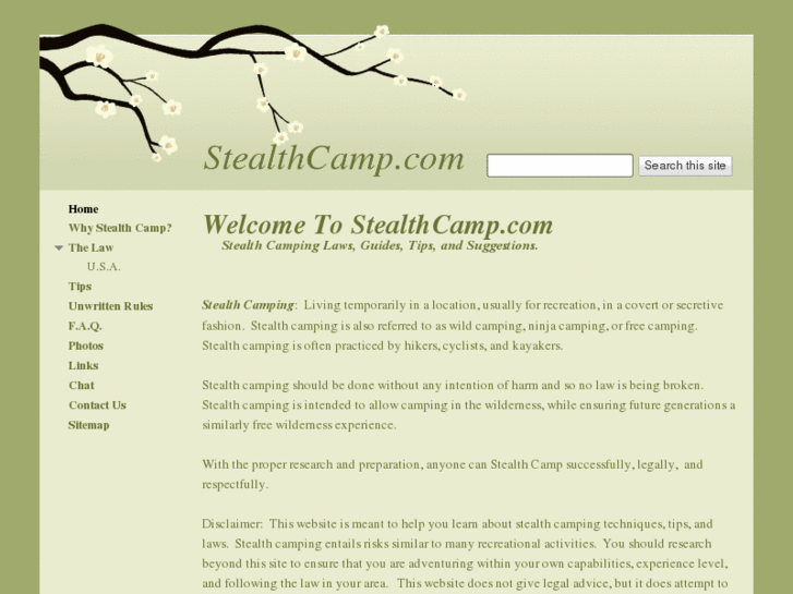 www.stealthcamp.com
