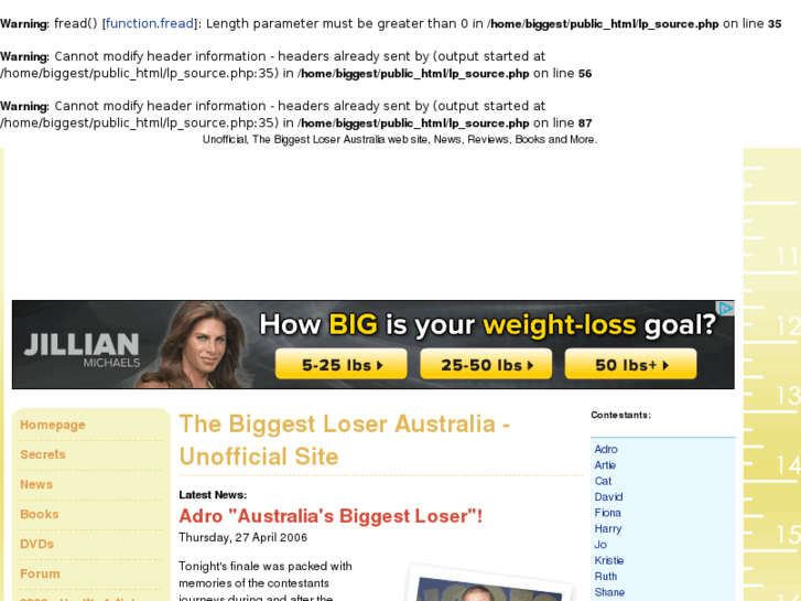 www.thebiggestloser.net.au