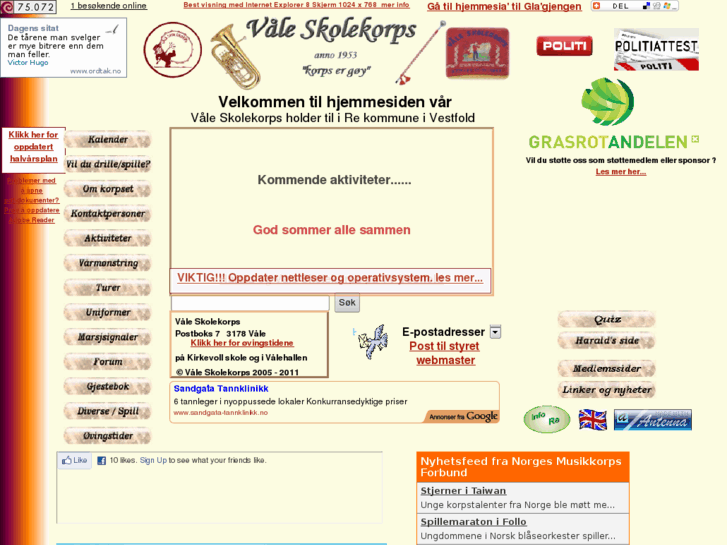 www.vaaleskolekorps.no