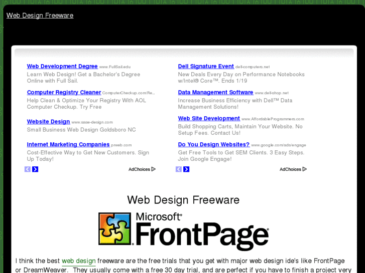 www.webdesignfreeware.com