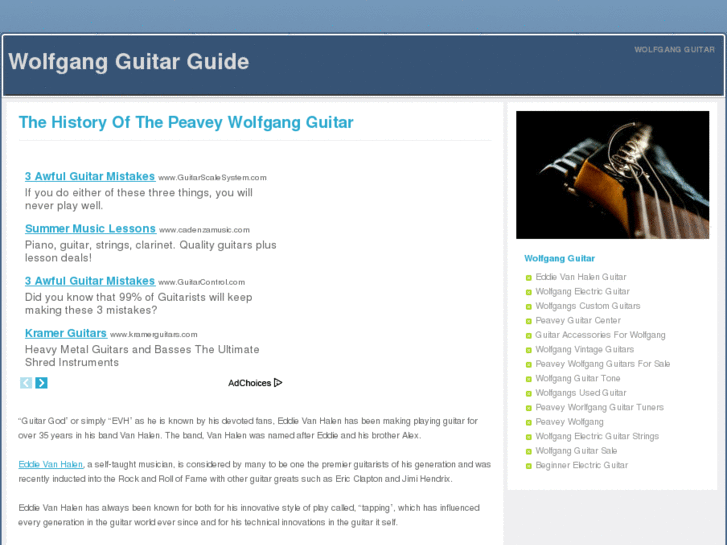 www.wolfgangguitarguide.com