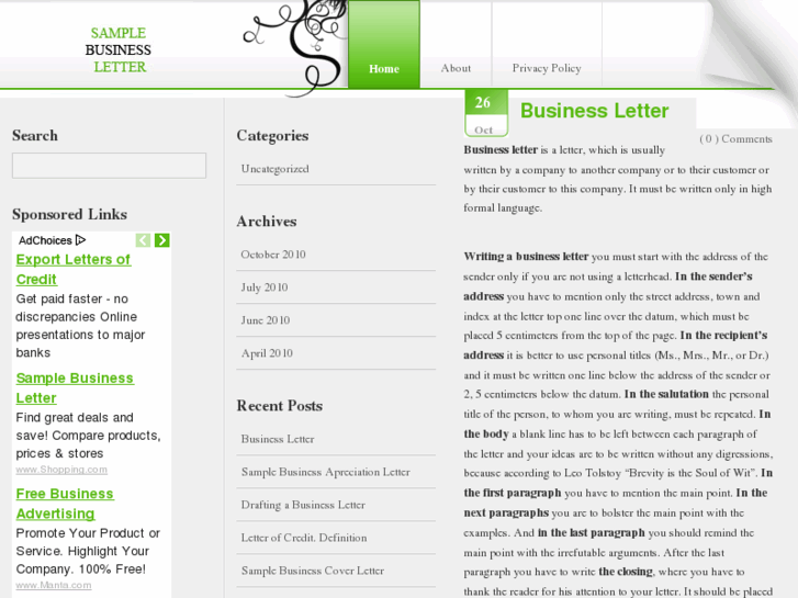 www.business-letter-sample.com