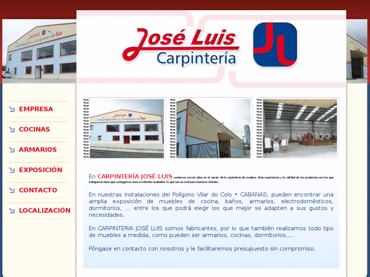 www.carpinteriaymueblesjoseluis.com