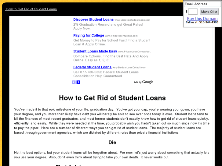 www.howtogetridofstudentloans.com