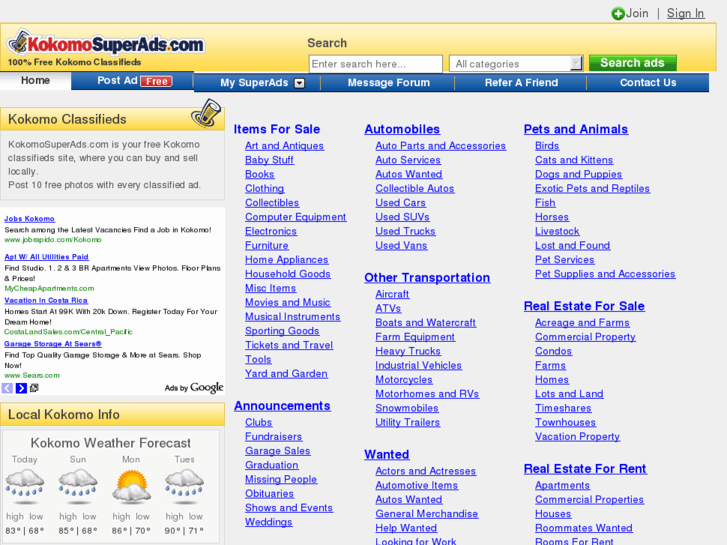 www.kokomosuperads.com