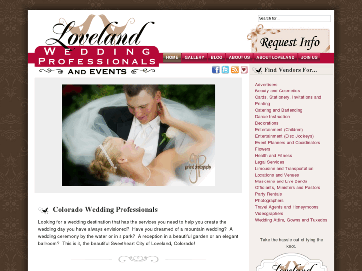 www.lovelandweddingprofessionals.com