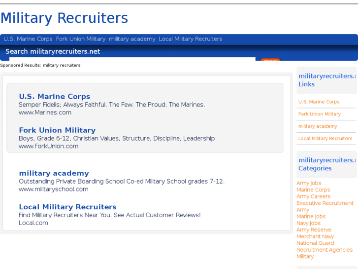 www.militaryrecruiters.net