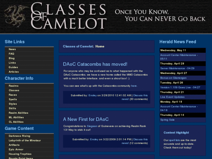 www.ofcamelot.net