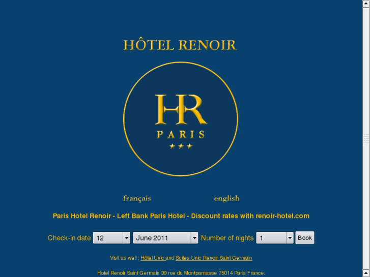 www.renoir-hotel.com