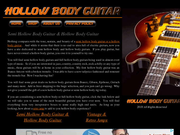 www.semihollowbodyguitar.com