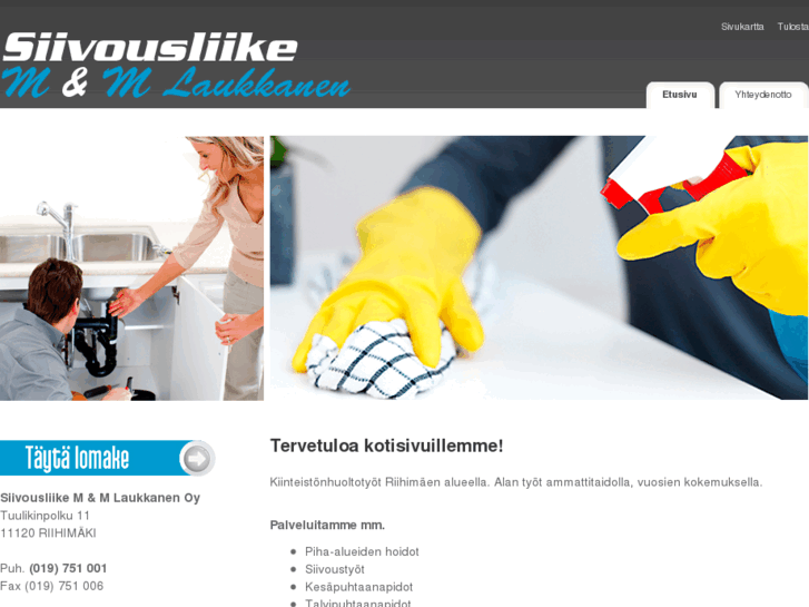 www.siivousliikelaukkanen.com