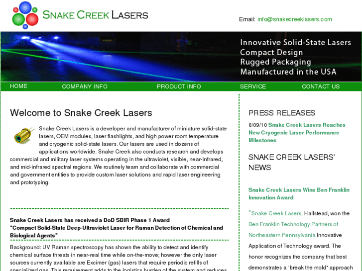 www.snakecreeklasers.com