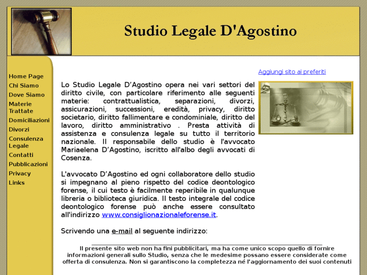 www.studiolegaledagostino.com