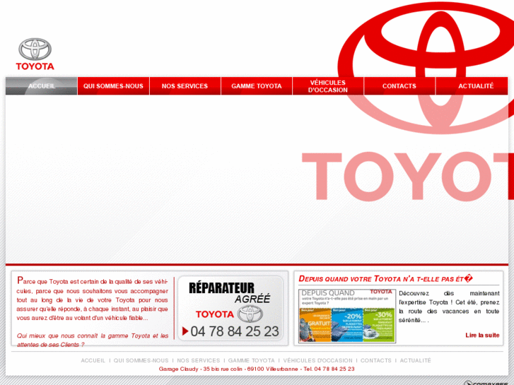 www.toyotagarageclaudy.com