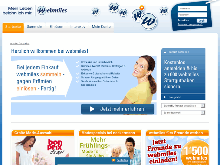 www.webmiles.ch