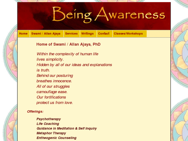 www.beingawareness.org