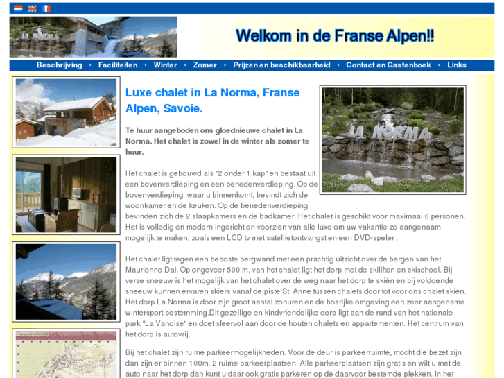 www.chaletinfransealpen.nl