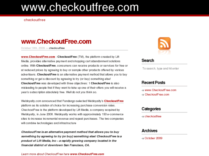 www.checkoutfreenow.com