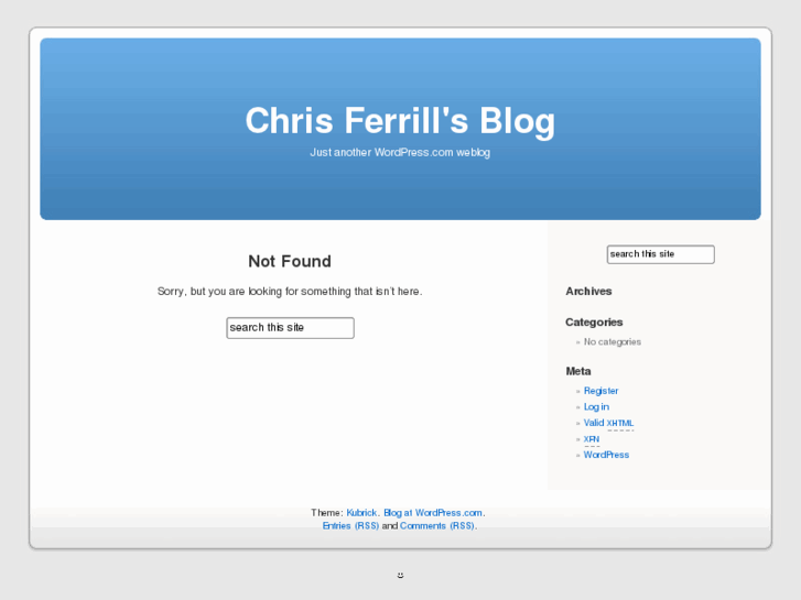 www.chrisferrill.com