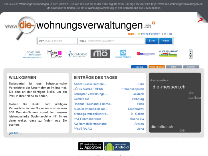 www.die-wohnungsverwaltungen.ch