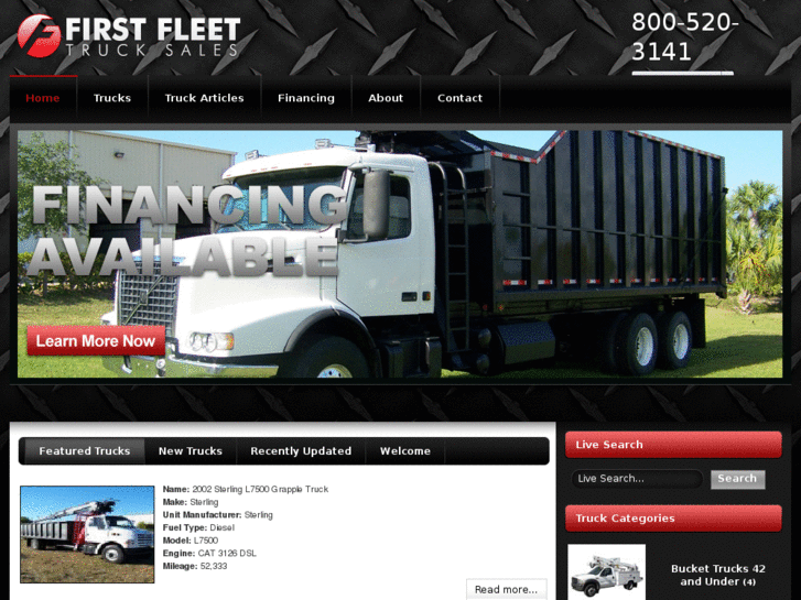 www.firstfleettrucksales.com