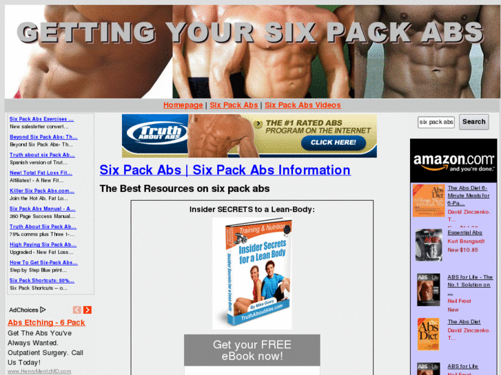 www.gettingyoursixpackabs.com