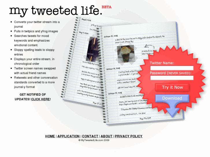 www.mytweetedlife.com